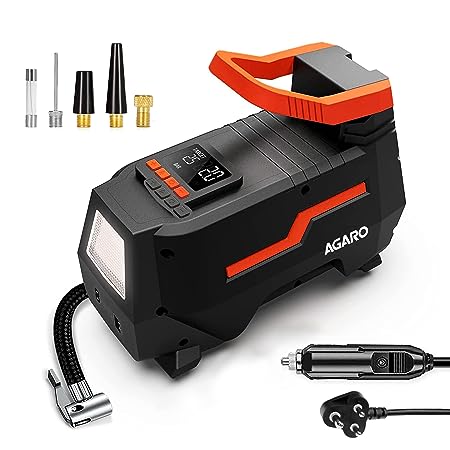 AGARO TI2157 Digital Portable Tyre Inflator
