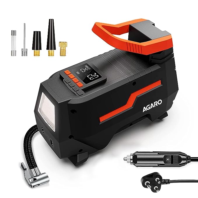 AGARO TI2157 Digital Portable Tyre Inflator