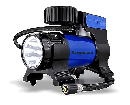 Bergmann Typhoon Heavy Duty Metal Car Tyre Inflator