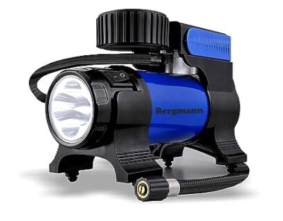 Bergmann Typhoon Heavy Duty Metal Car Tyre Inflator